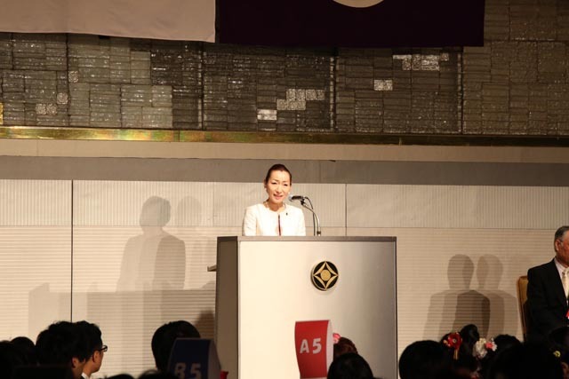 田中亜紀選挙管理委員長挨拶