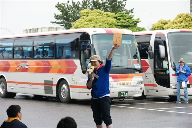 ひがた探検ではお馴染みの中田リーダーがゲーム解説