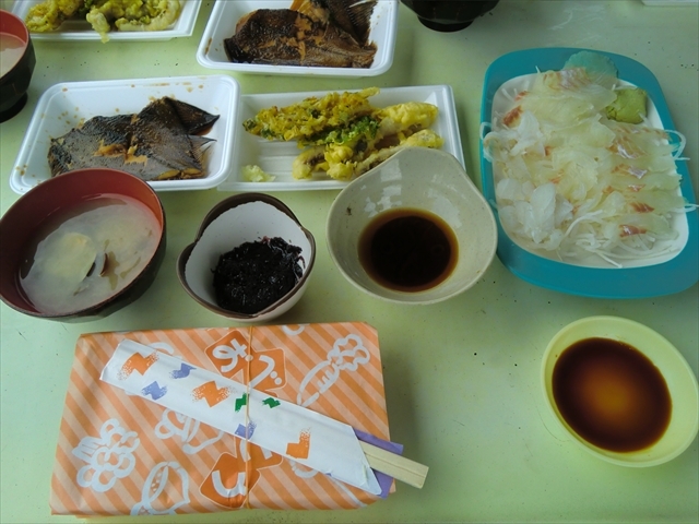 捕れたてだから新鮮で美味しい