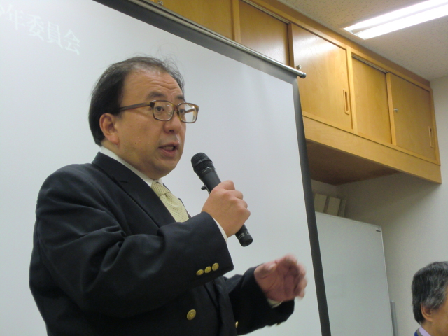 中央区青少年員会会長 川口 修一郎氏