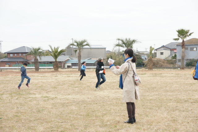 言葉が思いつかないと次の人は走れません