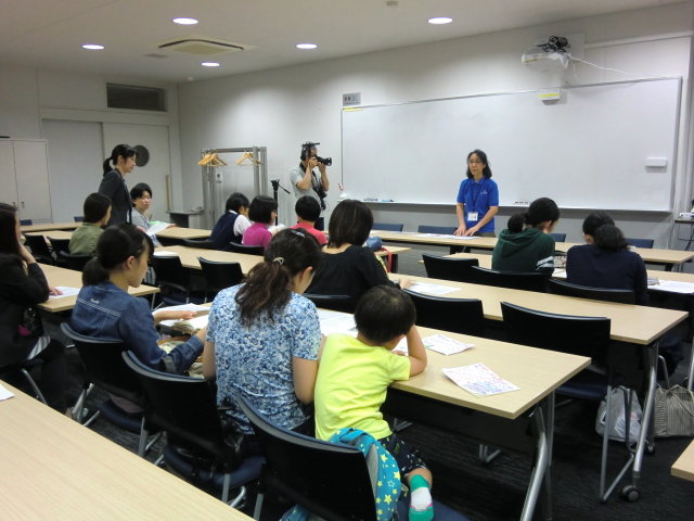 中学生・高校生ボランティアへの説明会