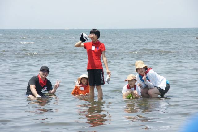 海水が心地よかったです