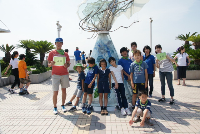 海ほたるでも記念撮影